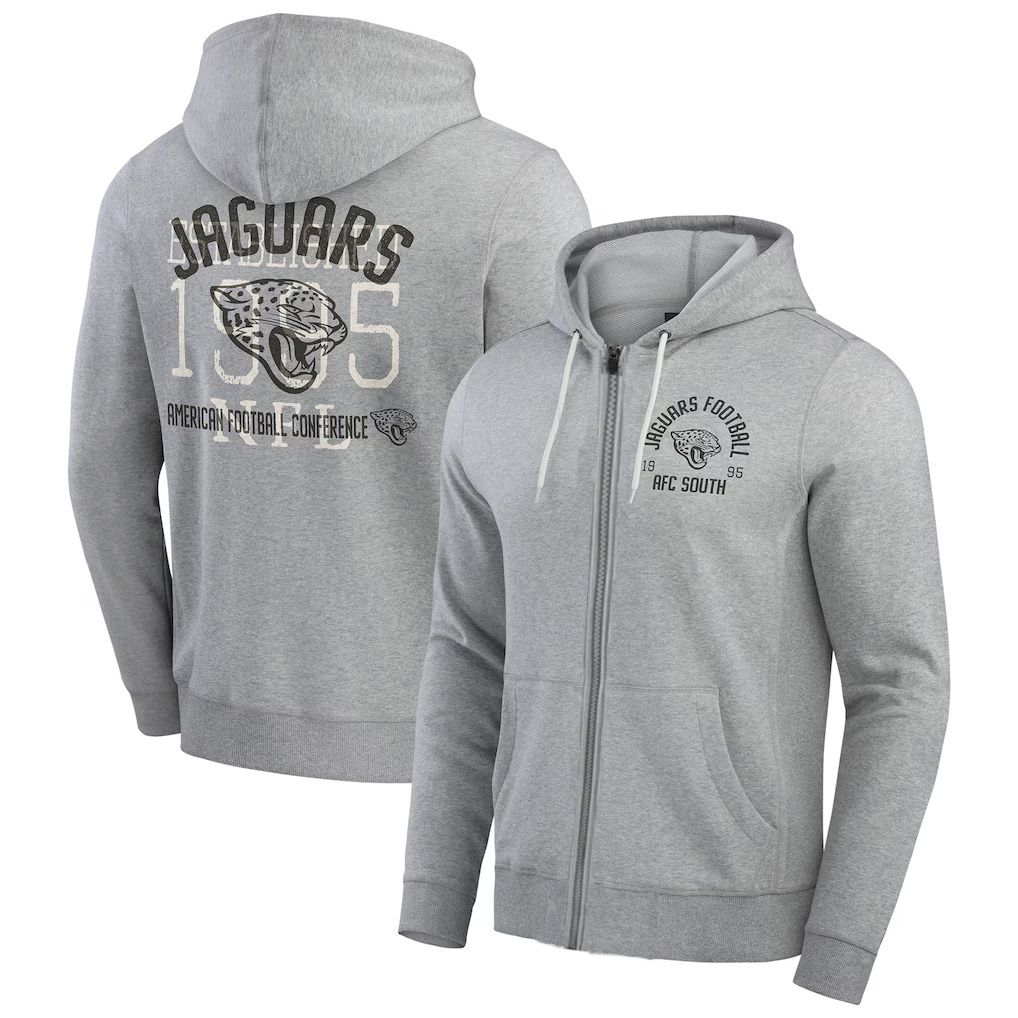 Men 2026 Nike NFL Jacksonville Jaguars hoodie grey 07